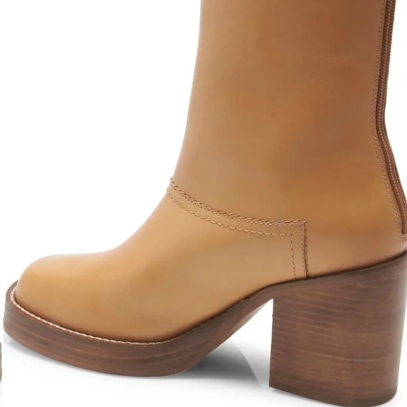 FREE PEOPLE Portwood Block Heel Boot Size 6 - Picture 6 of 11